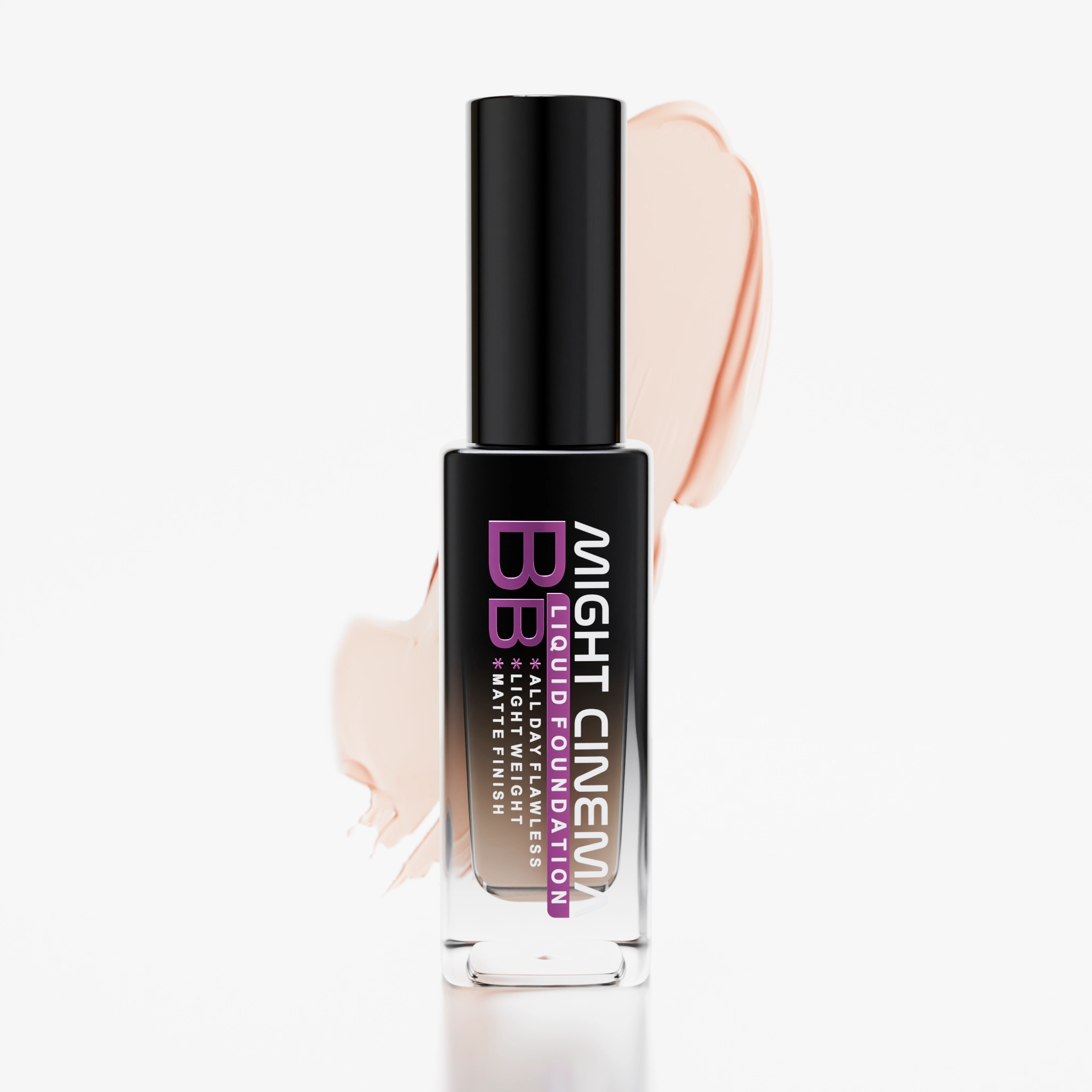 BB foundation with a velvety finish