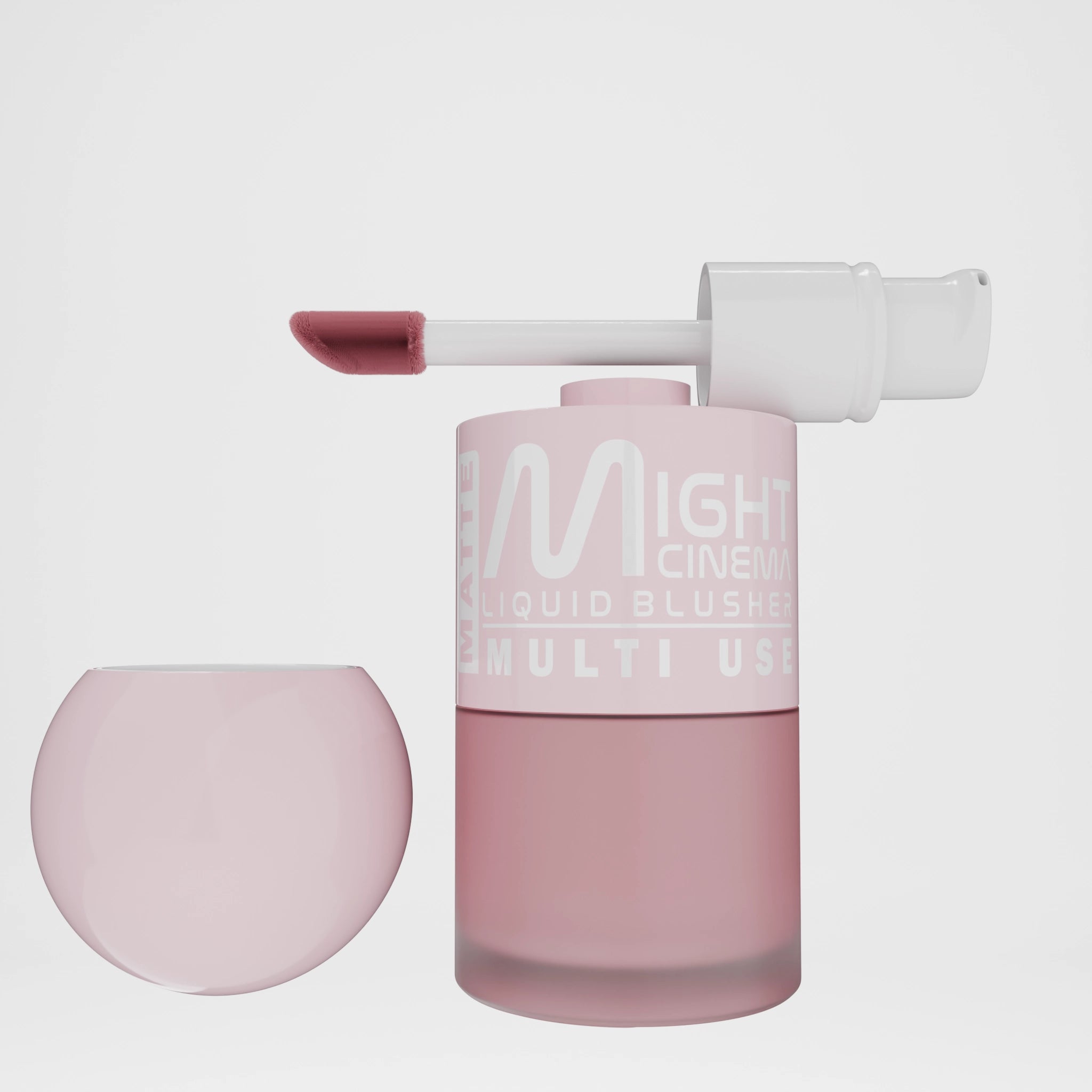 Liquid Blusher Pump & Brush